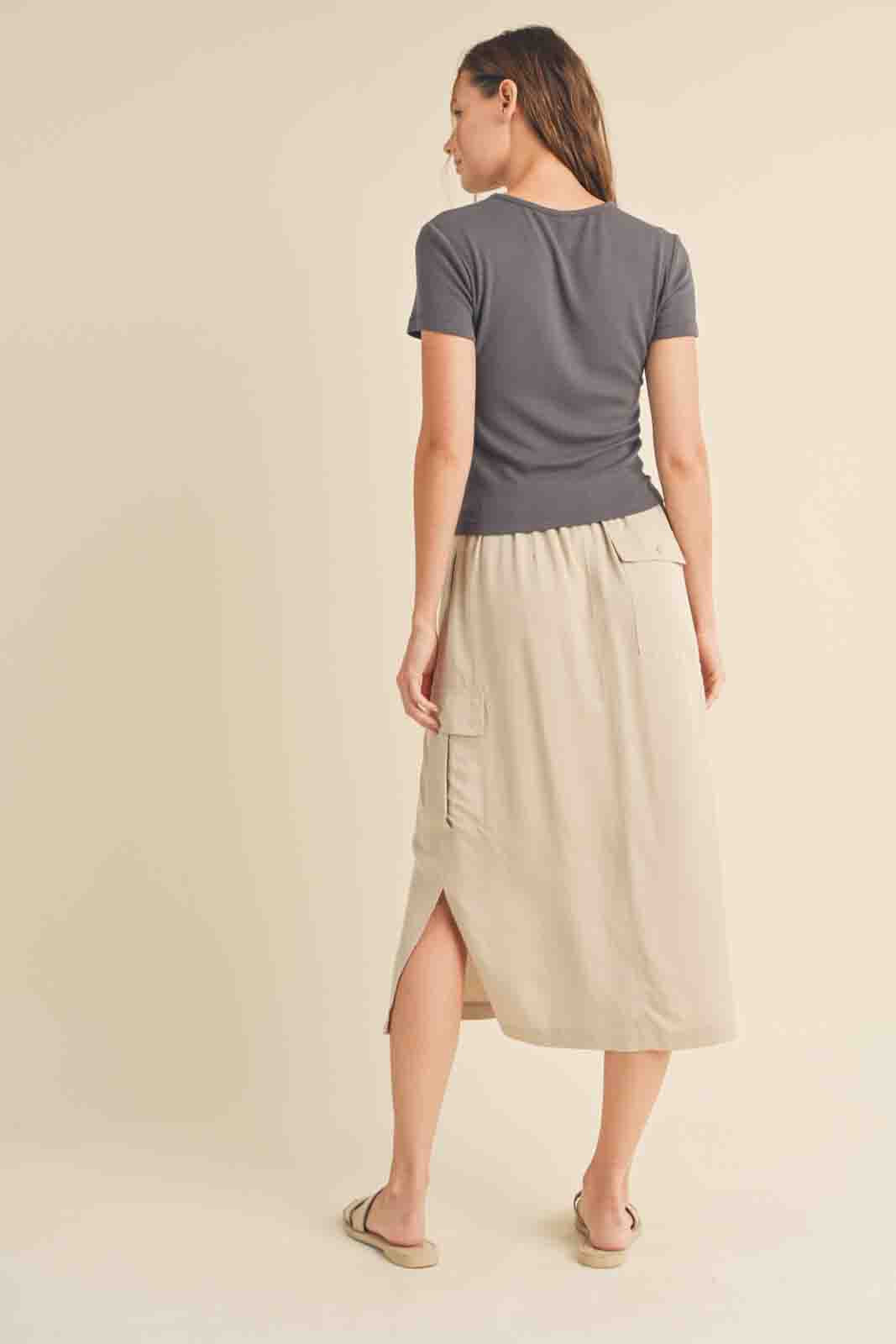 Basic Ribbed Knit Top by Wishlist