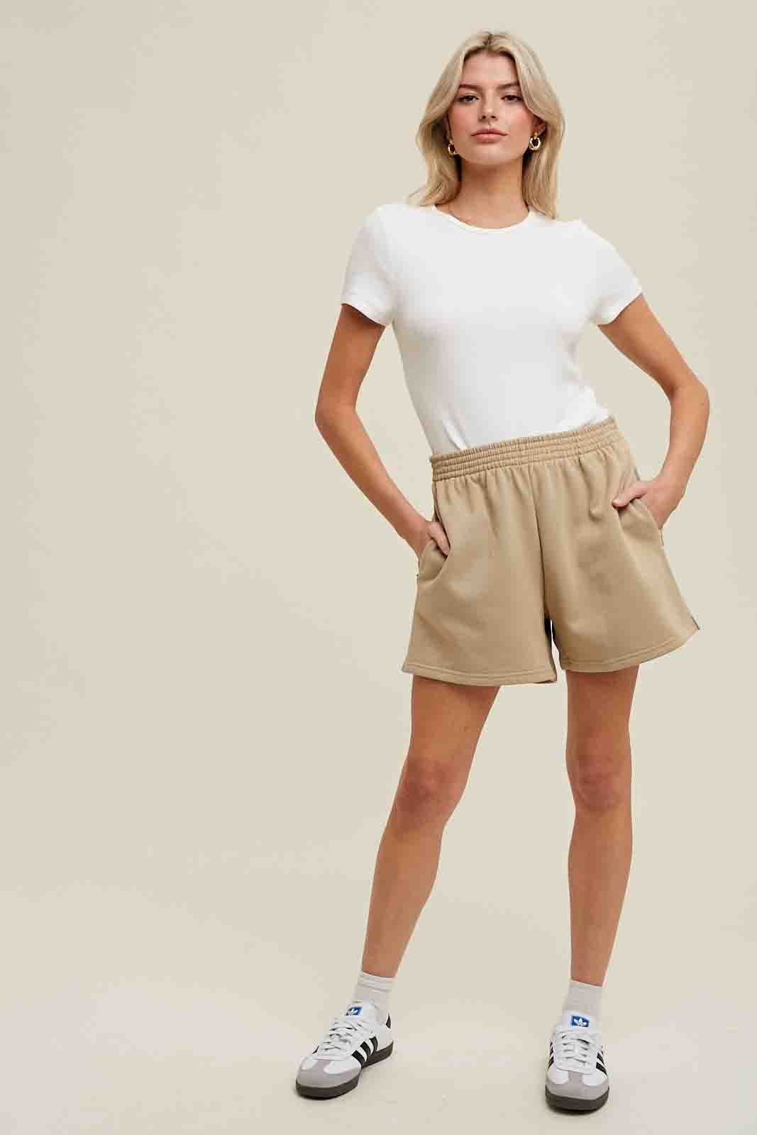 Basic Ribbed Knit Top by Wishlist