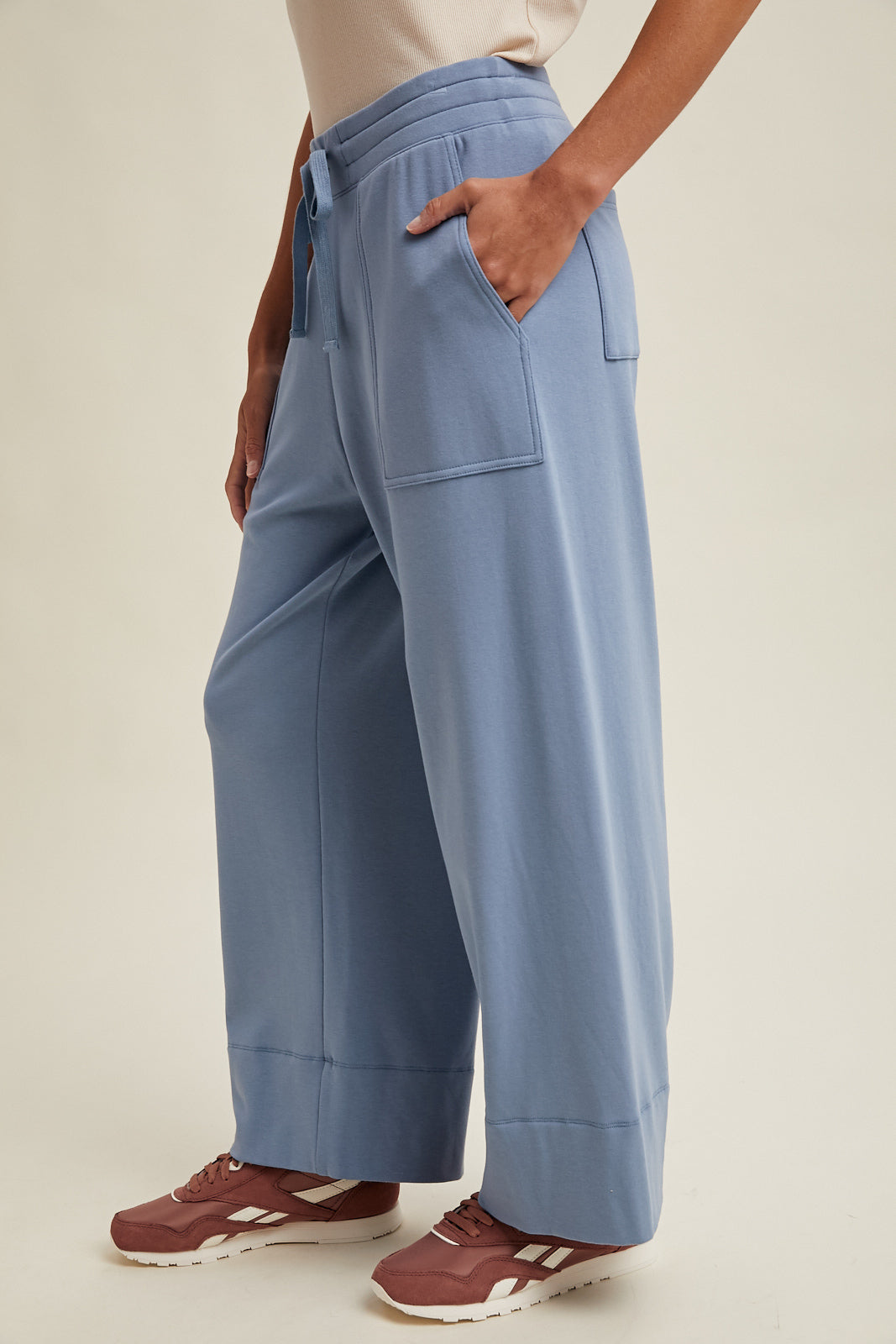 Knit Pants with Pockets by Wishlist