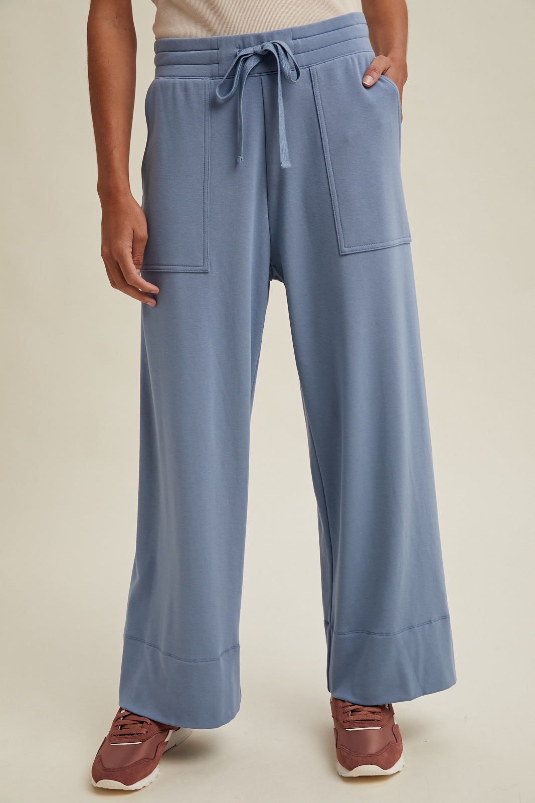 Knit Pants with Pockets by Wishlist