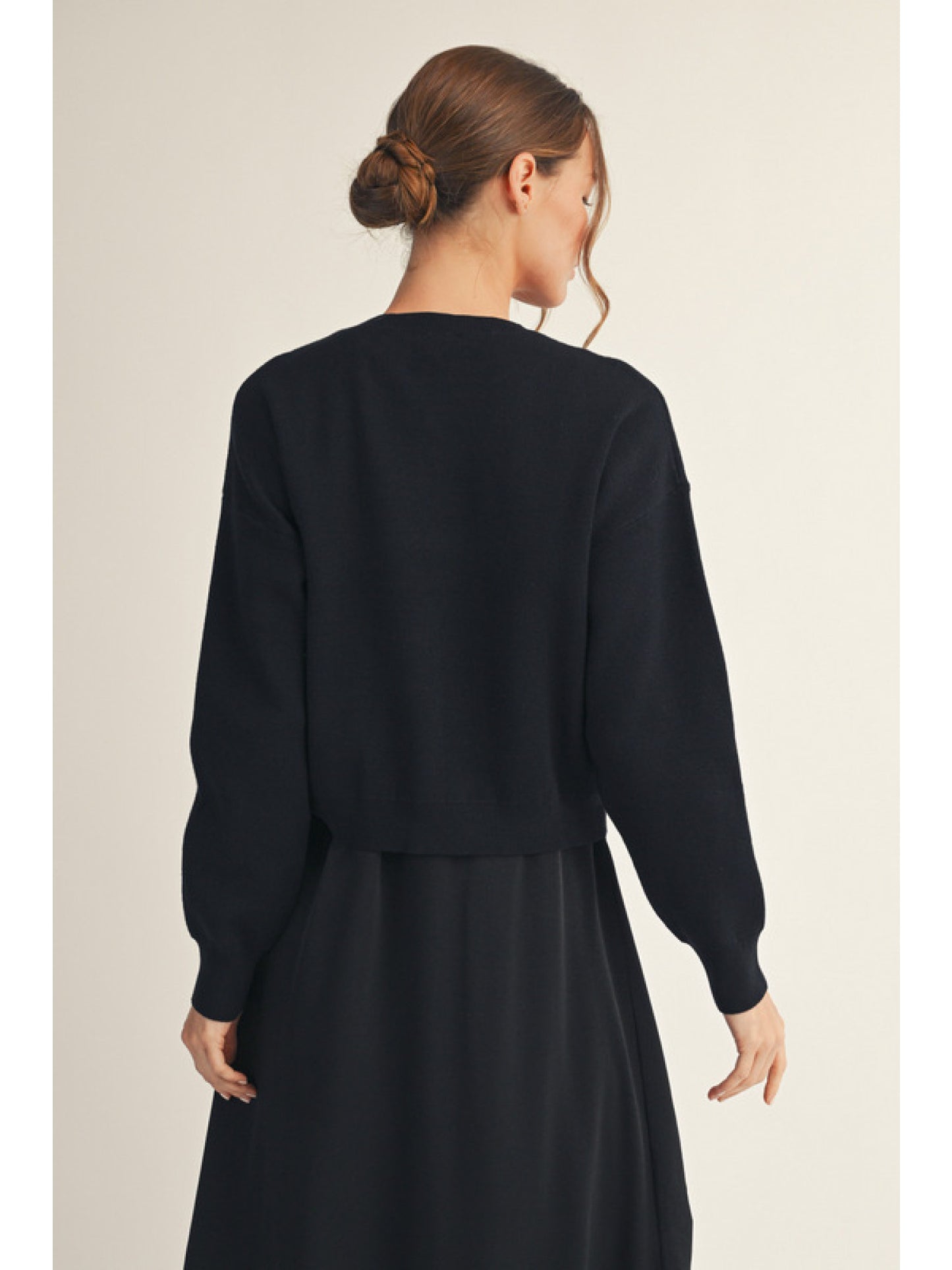 Long Sleeves Soft Texture Sweater Top by Jodifl