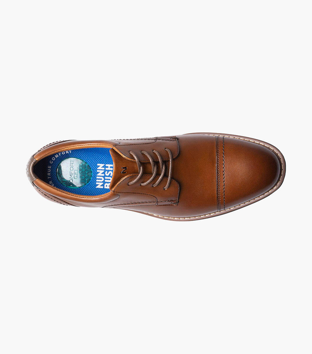 Centro Flex Cap Toe Dress Shoes by Nunn Bush