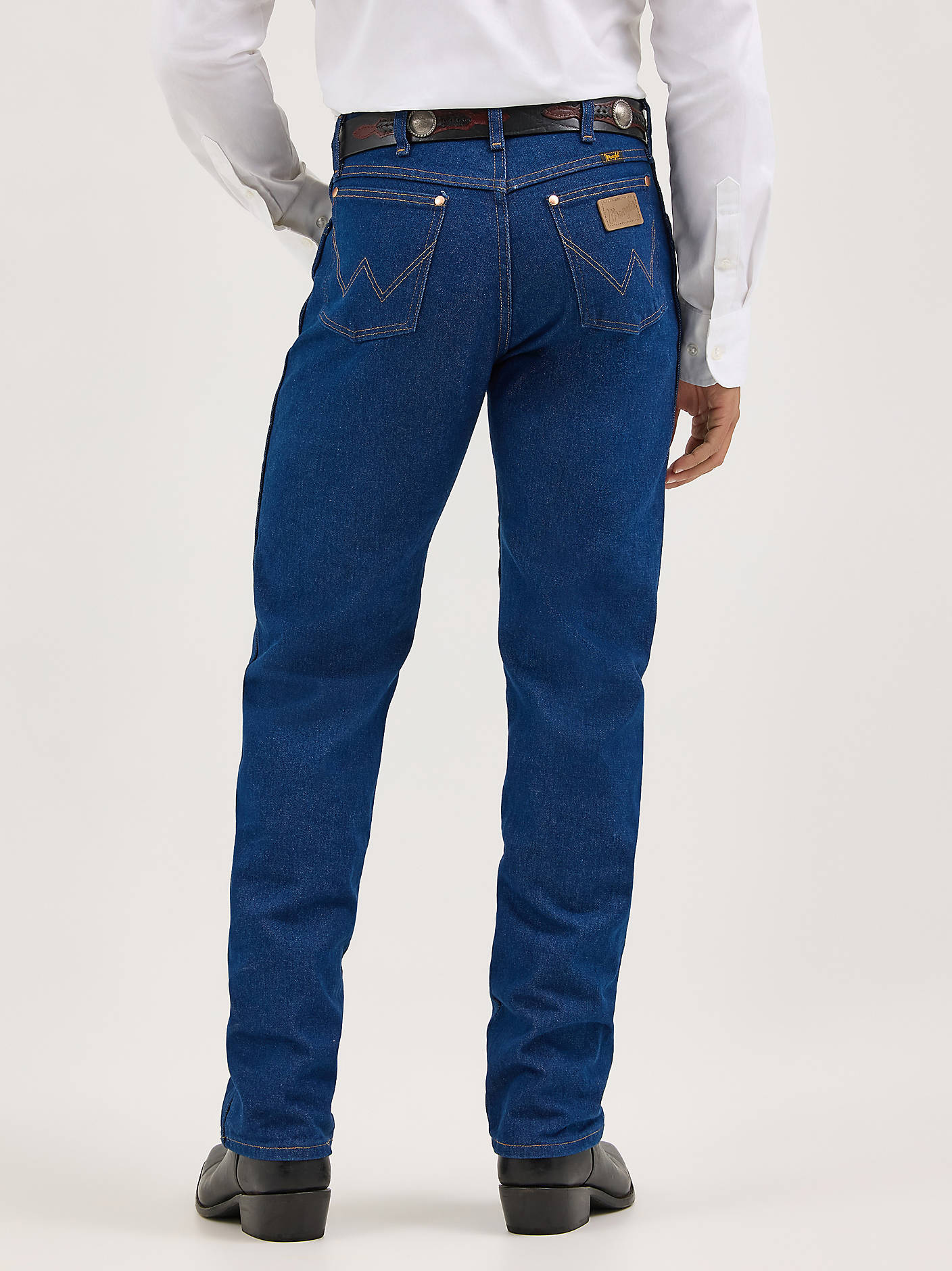 Wrangler Mens Cowboy Cut Jeans PreWashed in Indigo
