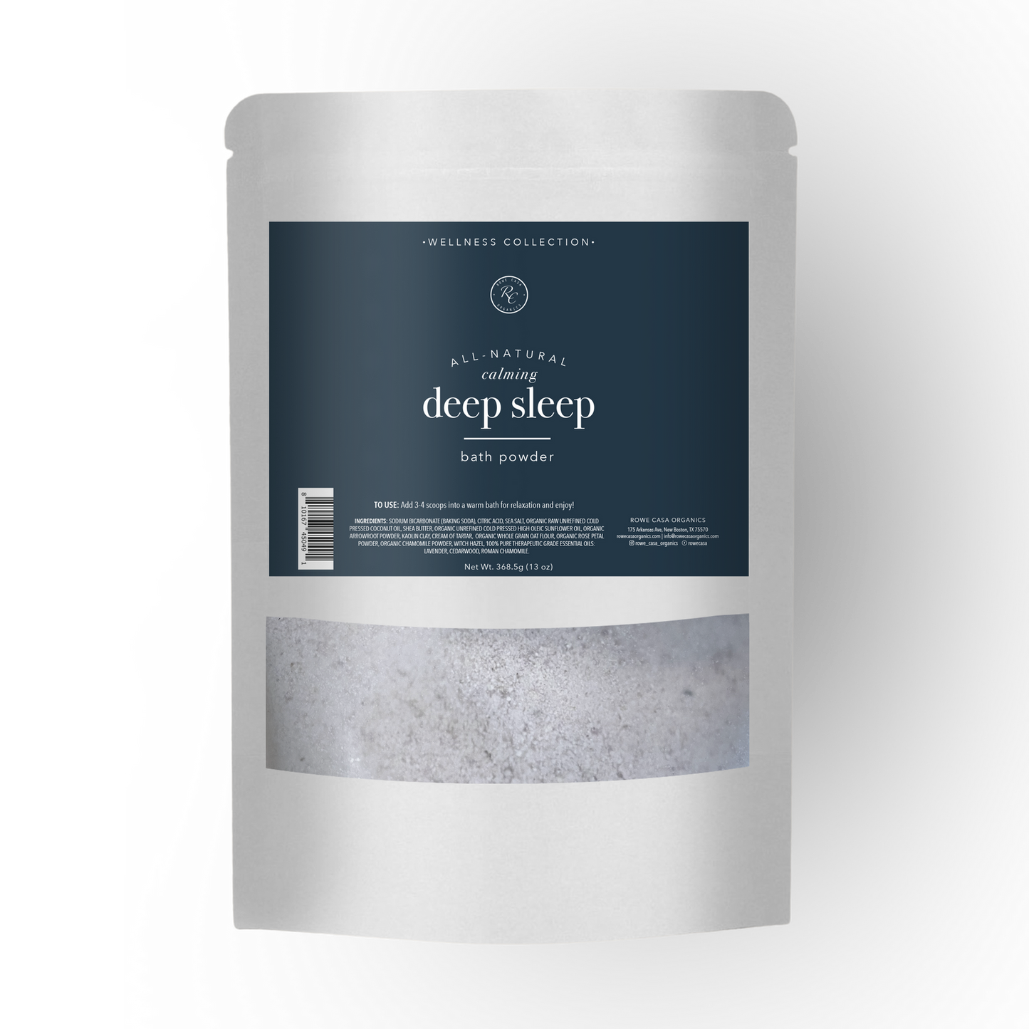 Deep Sleep Bath Powder | 13 oz by Rowe Casa