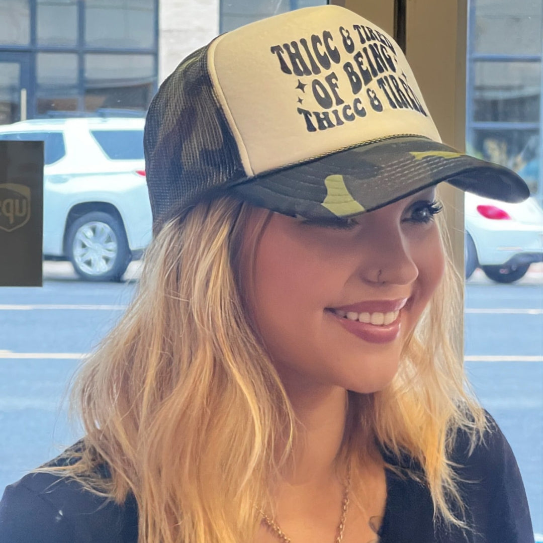 Screened Foam Front Trucker Hat