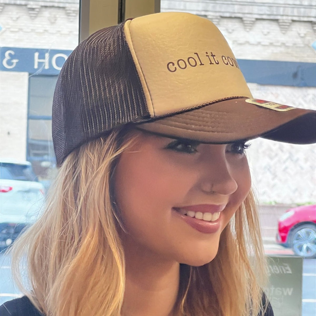 Screened Foam Front Trucker Hat