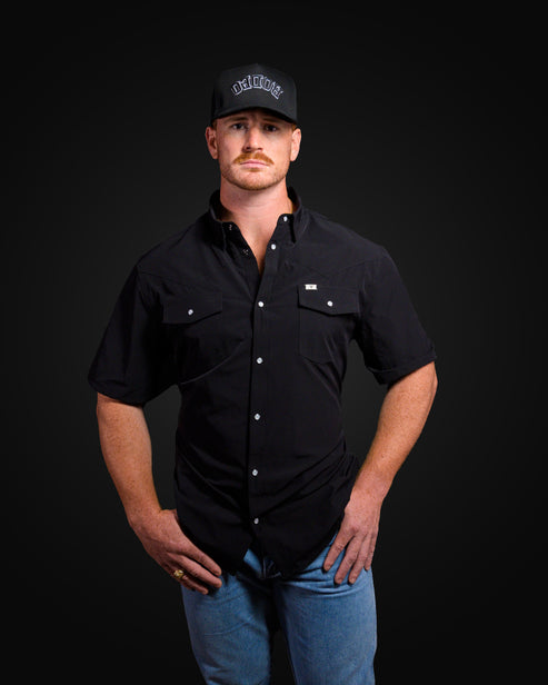 Men's Core Short Sleeve Pearl-Snap Shirts by Ferrell