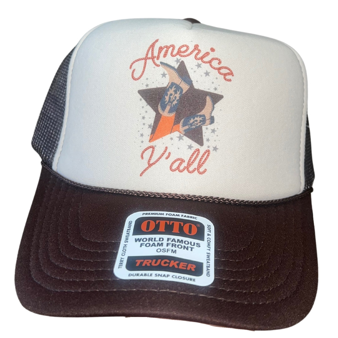 Screened Foam Front Trucker Hat