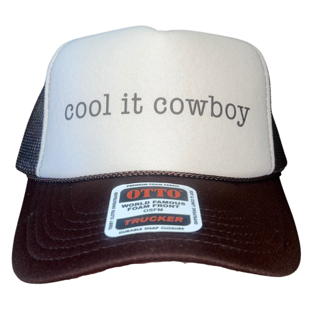 Screened Foam Front Trucker Hat