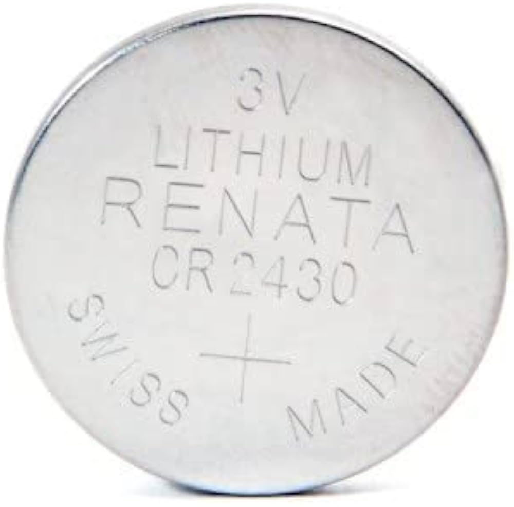 Lithium 3 Volt Battery Renata CR2430