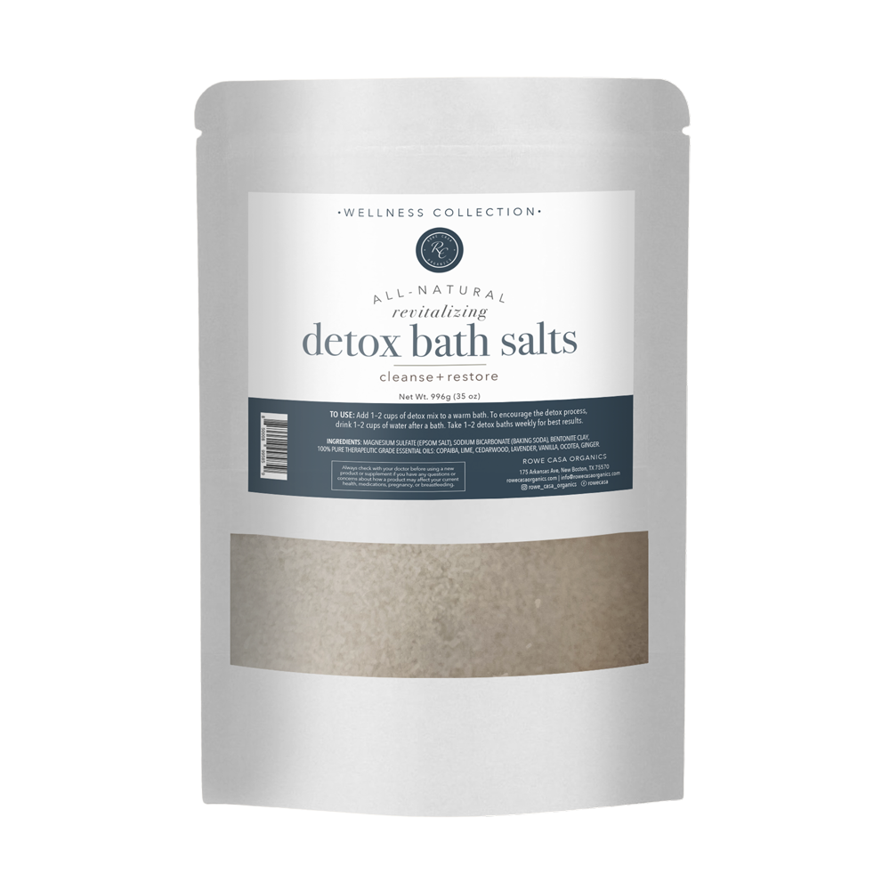 Detox Bath Salts | 35 Oz by Rowe Casa Organics