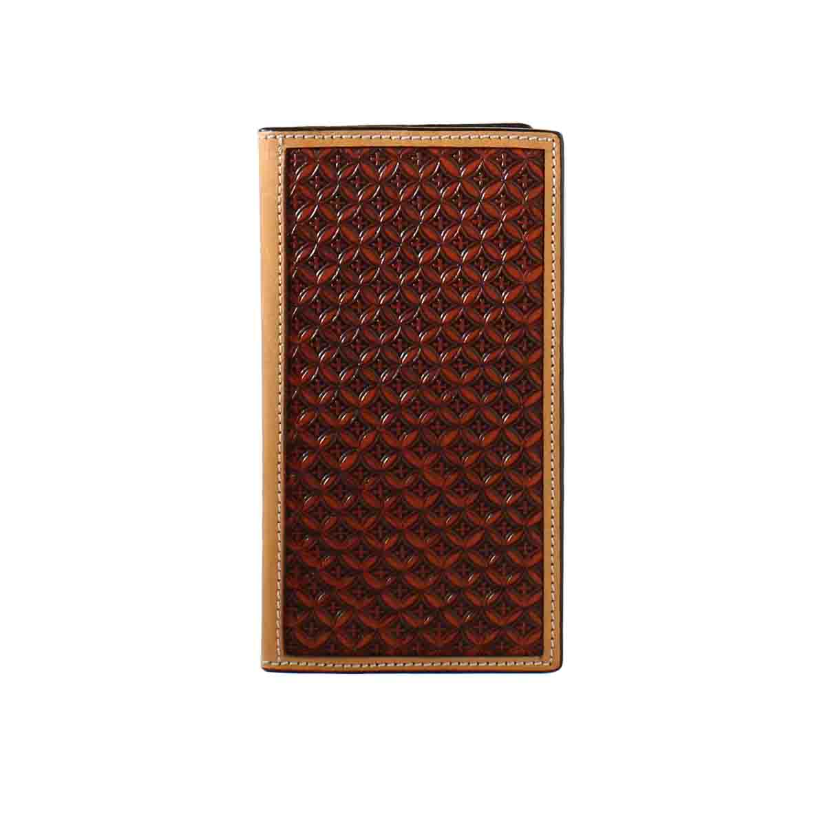 3D Cross Rodeo Tan Wallet