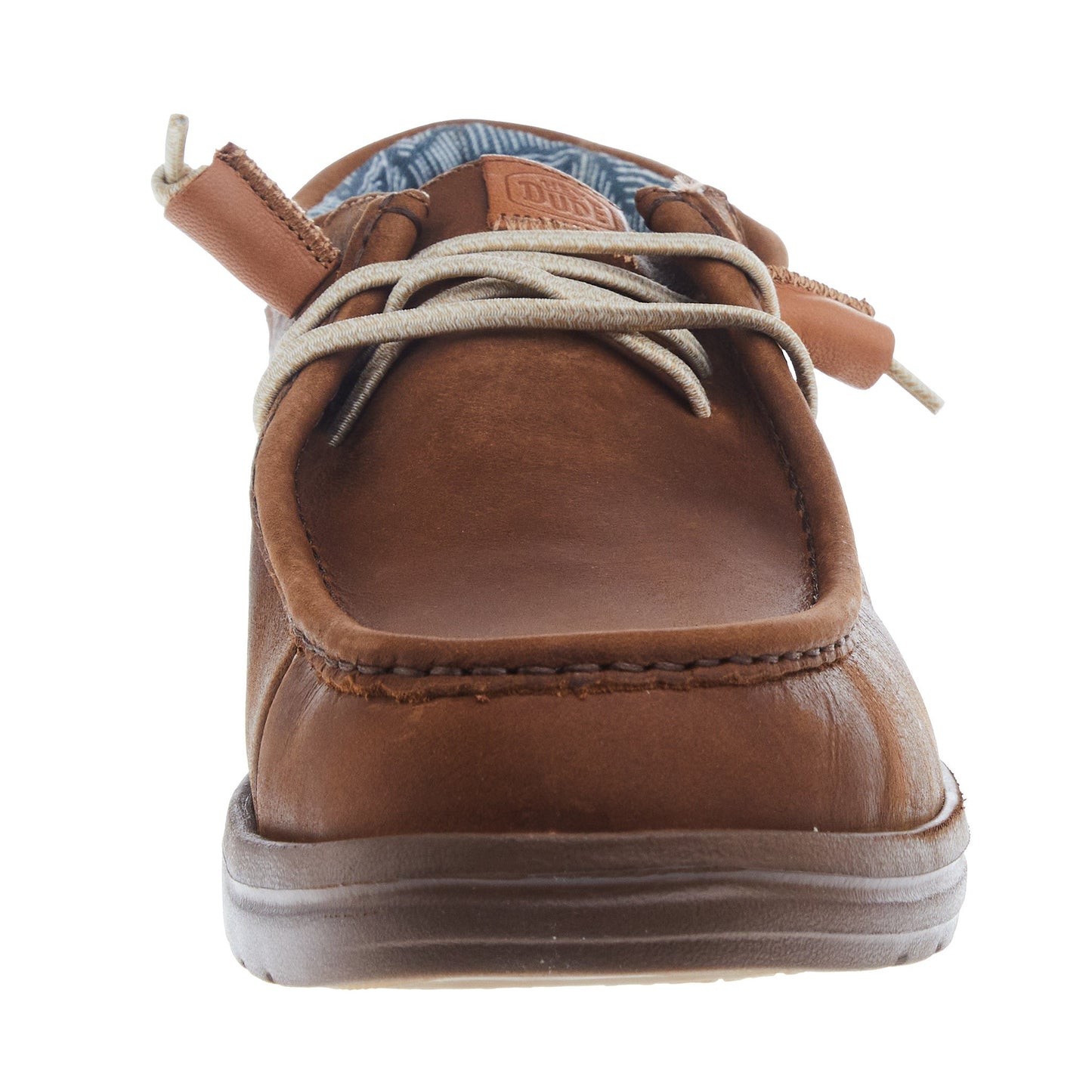 Wally Grip Craft Leather in Brown by Hey Dude Shoes
