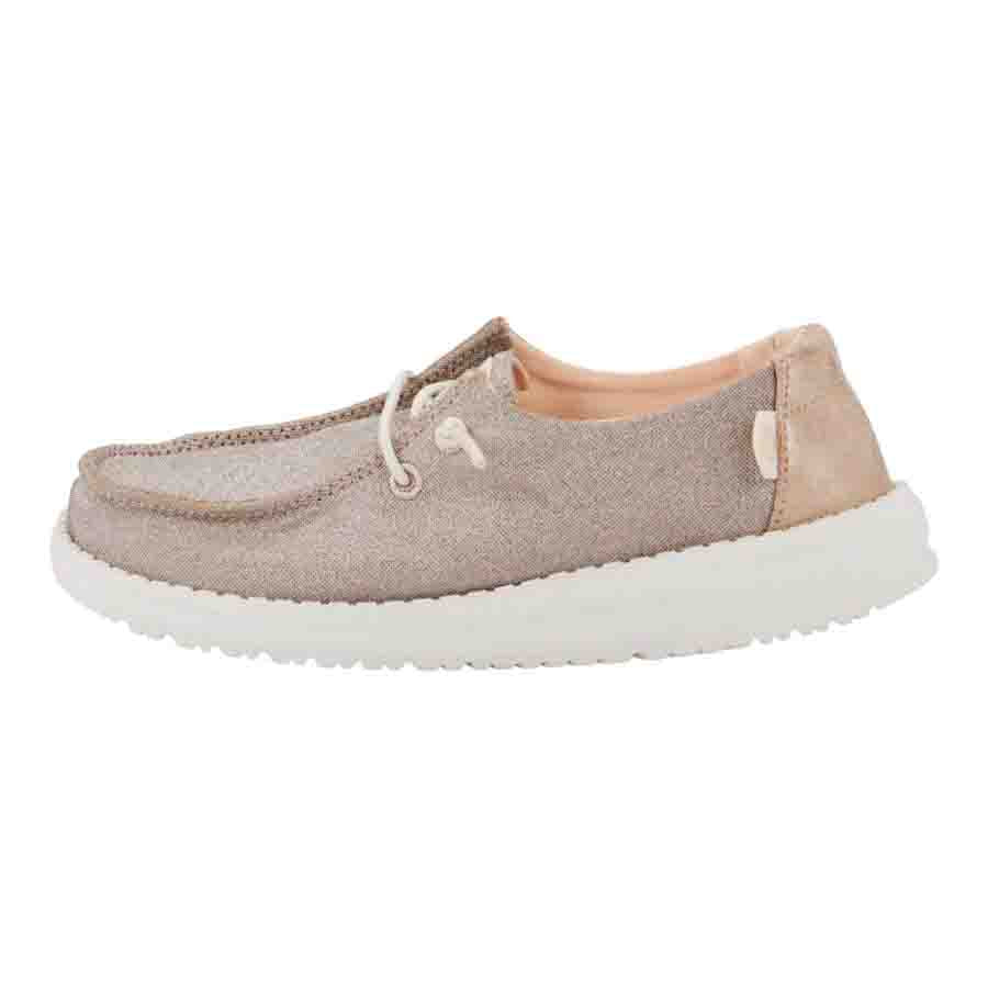 Wendy Youth Metallic Sparkle by Hey Dude Shoes
