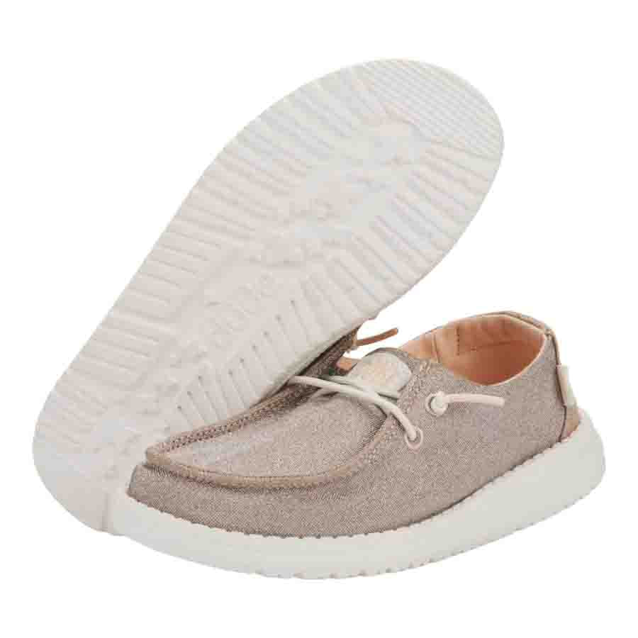 Wendy Youth Metallic Sparkle by Hey Dude Shoes