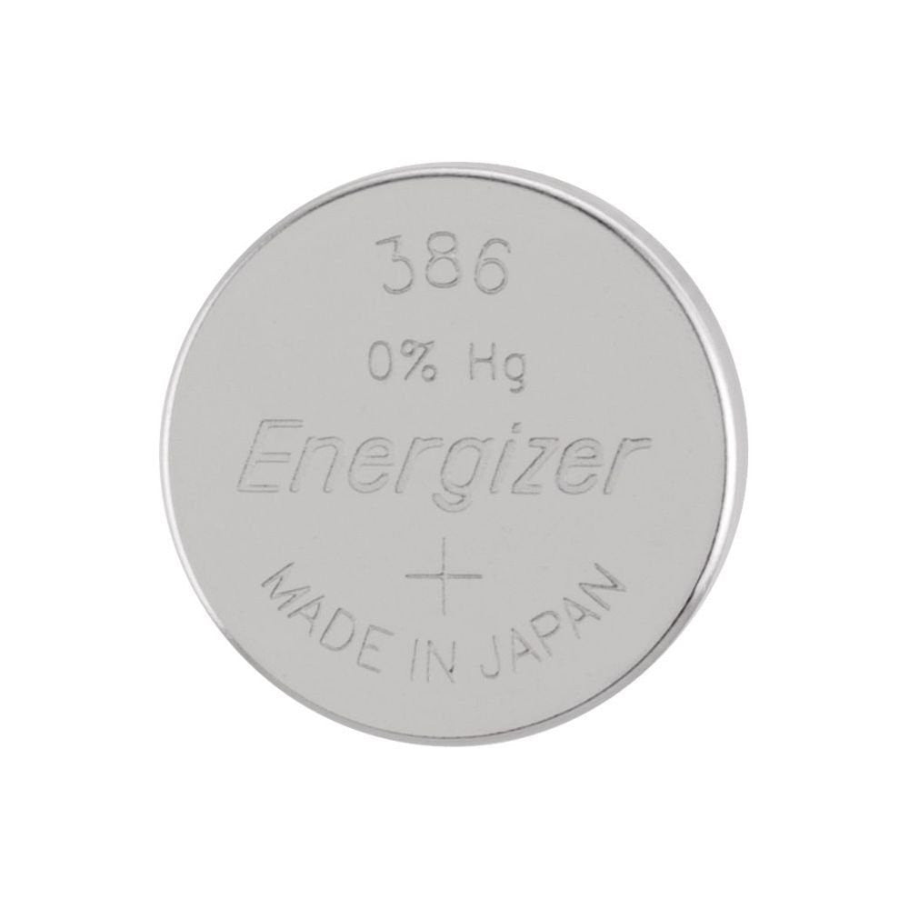 Energizer 386 Watch Battery (301, 186, SR43W, SR143SW Equivalent)