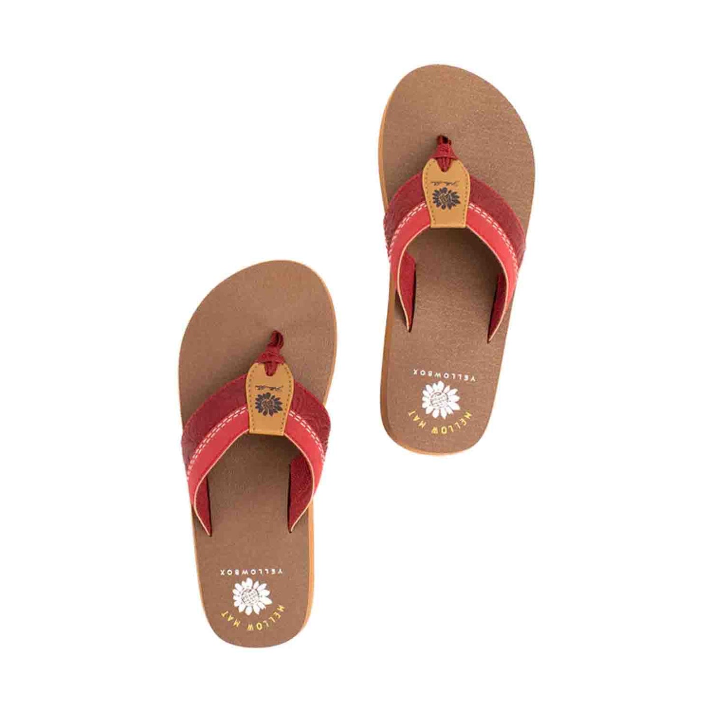 Yellow Box Nolina Red Sandals