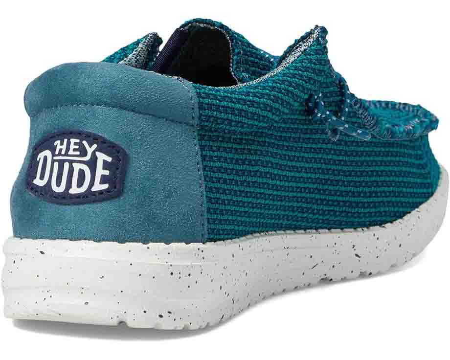 Wally Youth Sport Mesh in Teal by Hey Dude