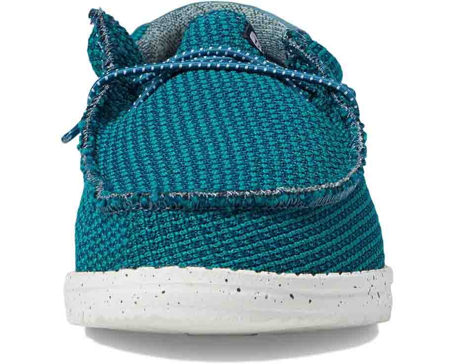 Wally Youth Sport Mesh in Teal by Hey Dude