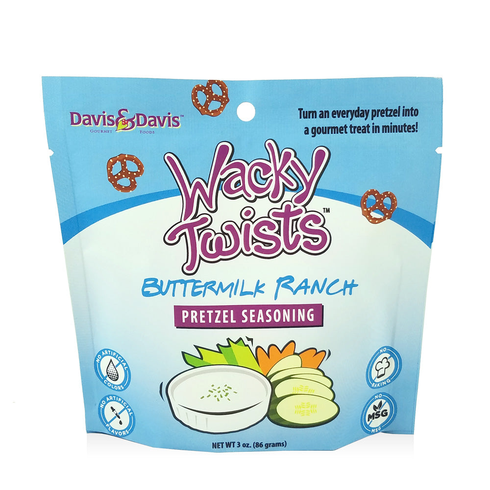 Wacky Twist Pretzel Seasoning by Davis & Davis Gourmet Foods