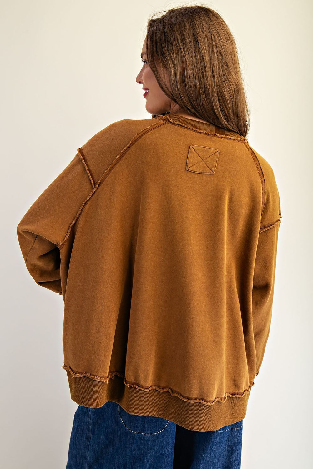 Horse Graphic Dropped Shoulder Sweatshirt by ee:some