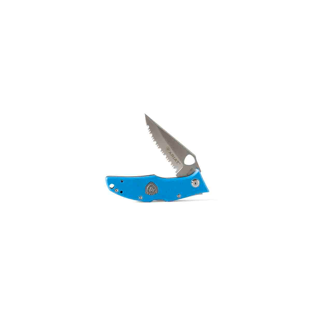 Ariat Serrated 3" Blue Knife