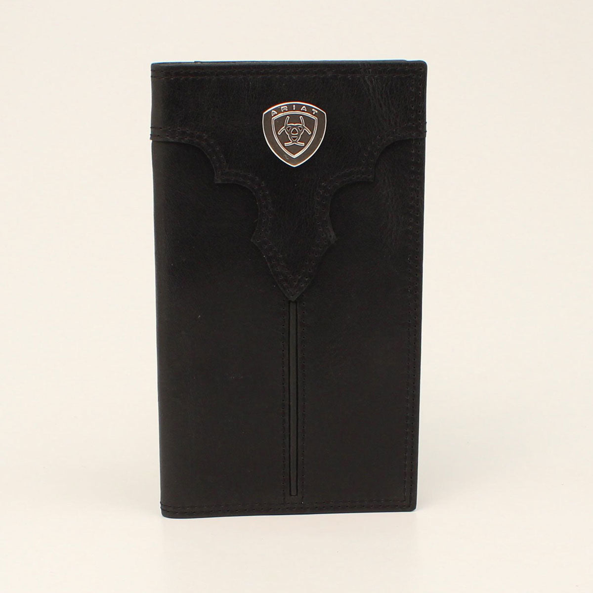 Men's Rodeo Wallet Center Bump Shield in Black by Ariat