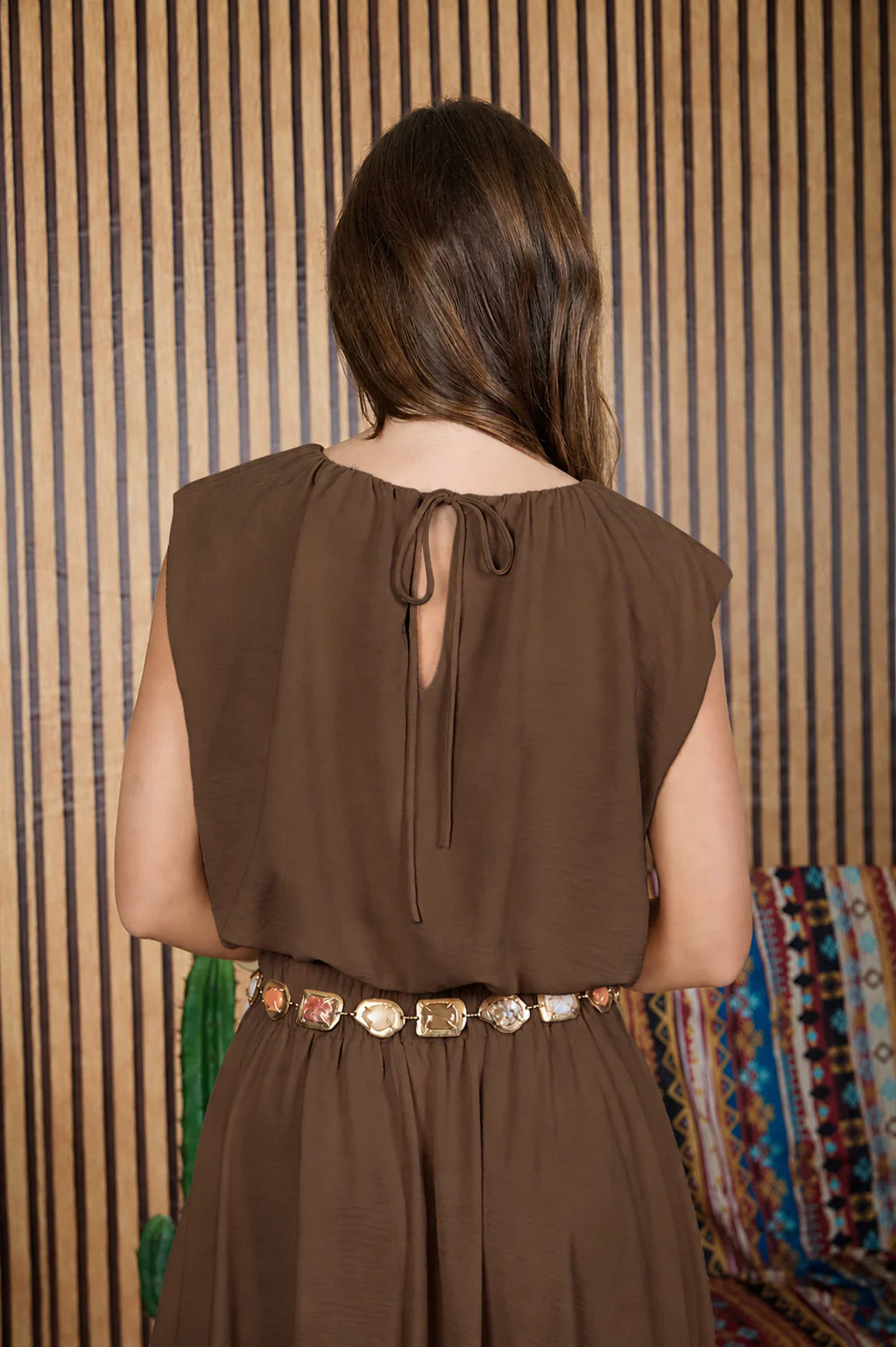 Sleeveless Balloon Crop Top by blu pepper