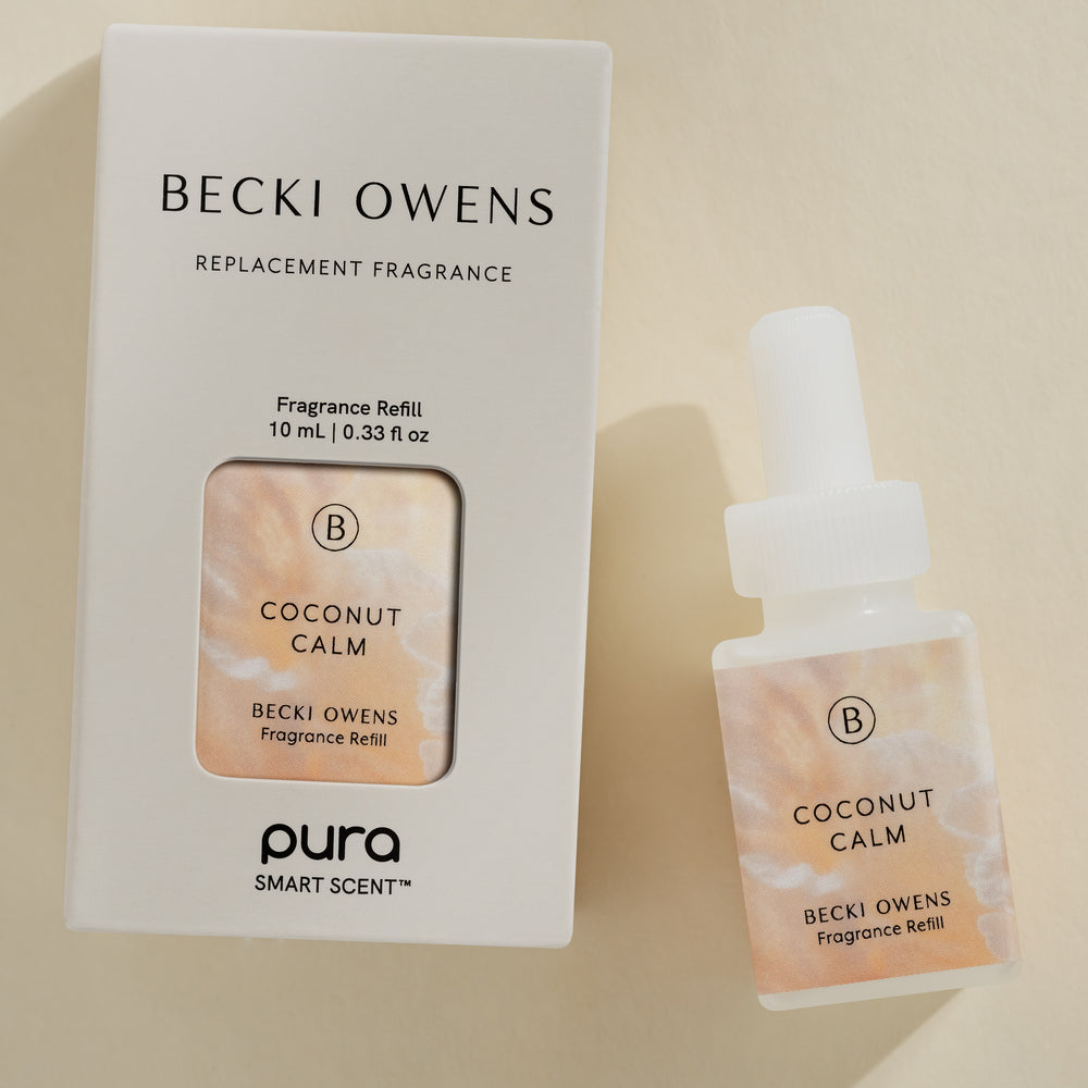 Coconut Calm Pura Smart Vial Fragrance Refill by Becki Owens