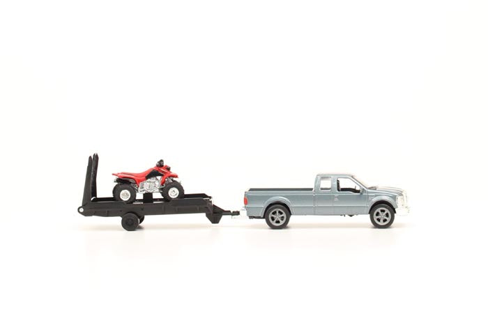 Bigtime Hunter Truck and 4-Wheeler Toy Set
