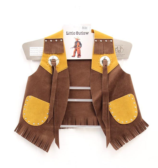 Bigtime Rodeo Childrens Faux Suede Vest