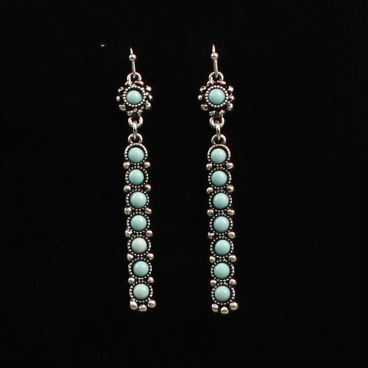 Blazin Roxx Earrings Silver Bars by M&F Western