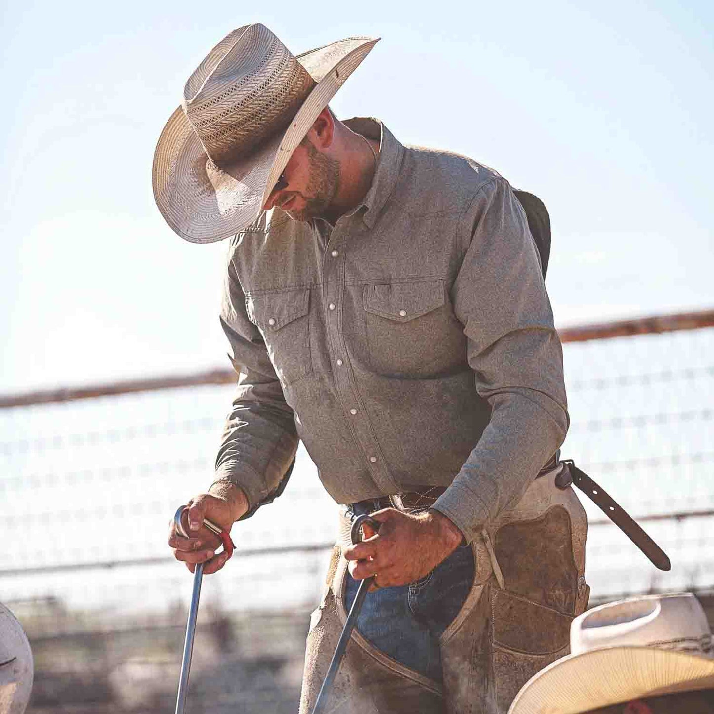 Caviar Pearl Snap LSL Shirt