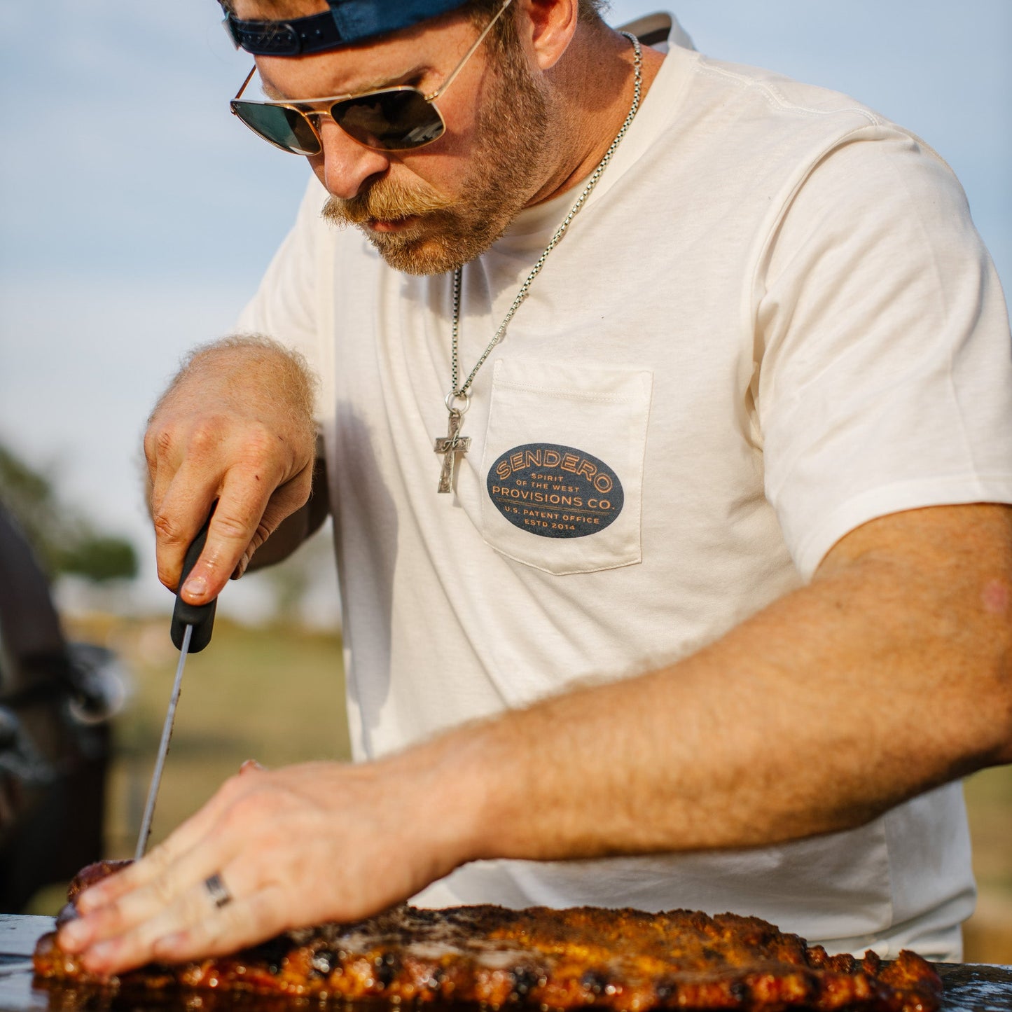 Jackalope Pocket Tee – Sendero Provisions Co