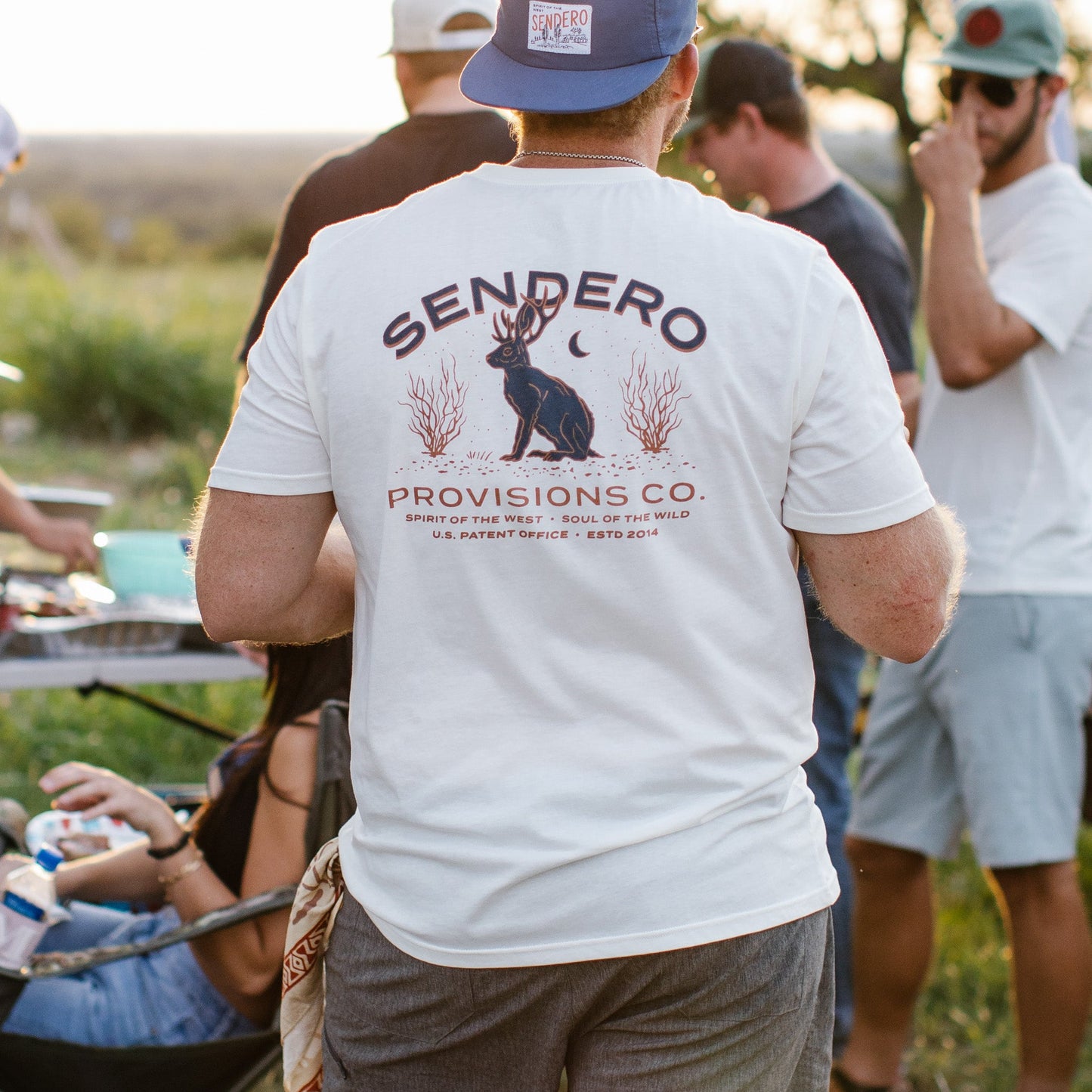 Jackalope Pocket Tee – Sendero Provisions Co