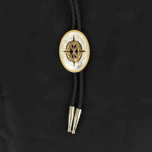Double S Adult Bolo Aztec Design