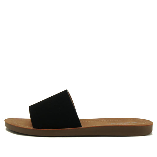 Efron Nubuck Slides Sandals by Soda Shoes