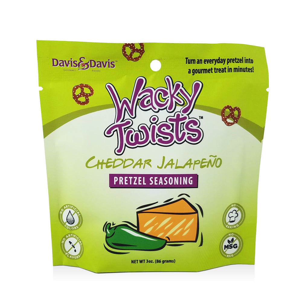 Wacky Twist Pretzel Seasoning by Davis & Davis Gourmet Foods