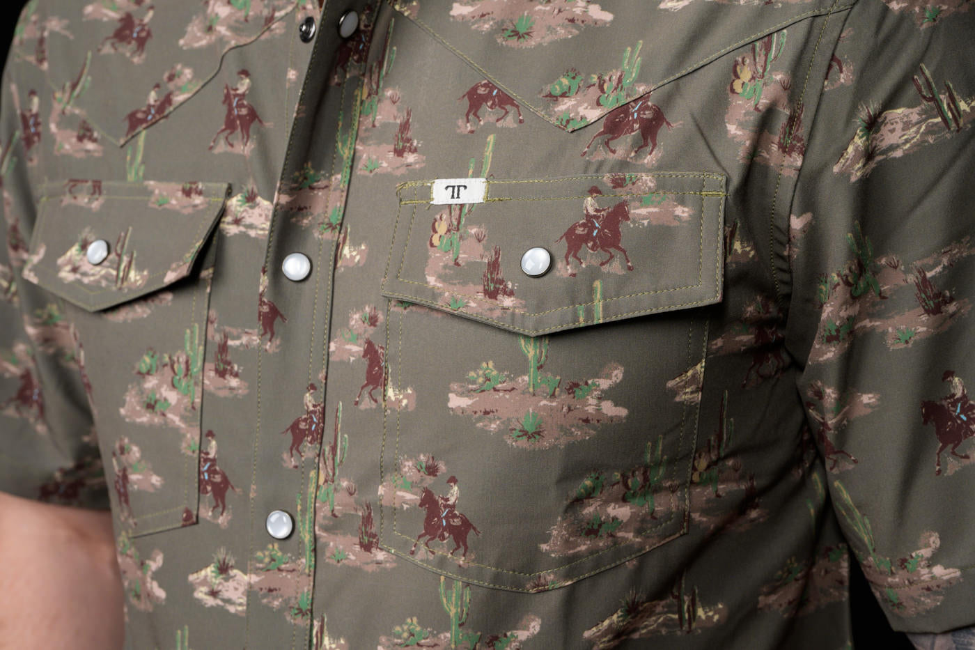 The Colt Short Sleeve Snap Shirt by Ferrell