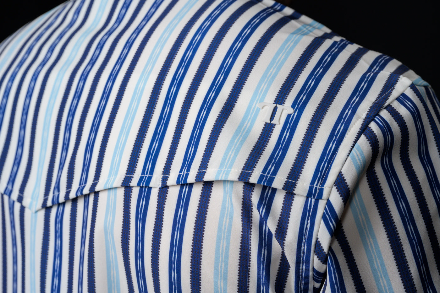 The Wyatt Blue Short Sleeve Snap Shirt by Ferrell