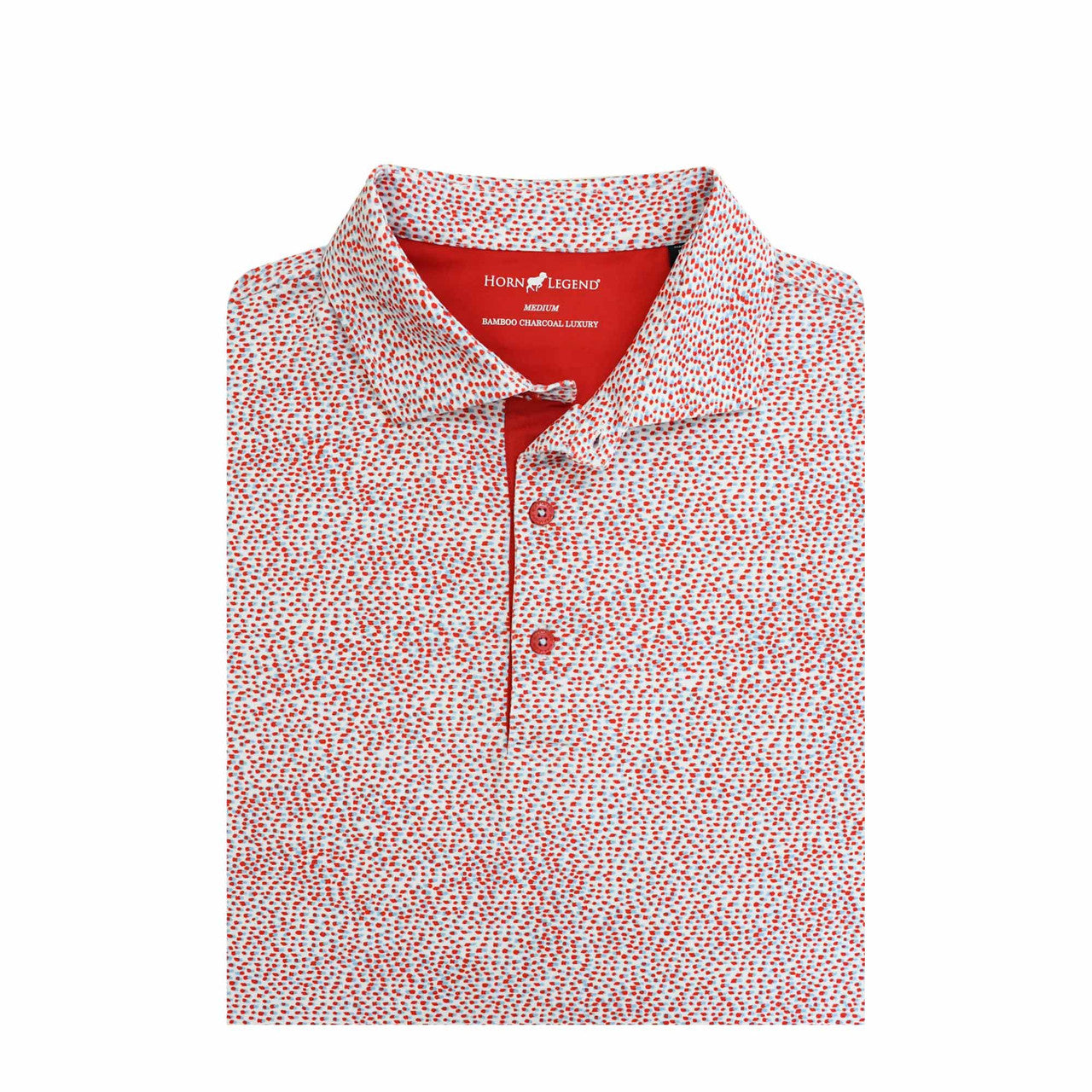 Cheerdrop US Flag Performance Polo by Horn Legend