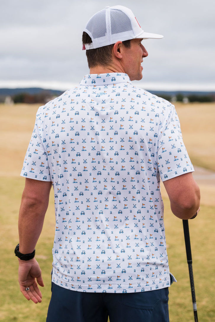 Hole In One Performance Polo by Burlebo