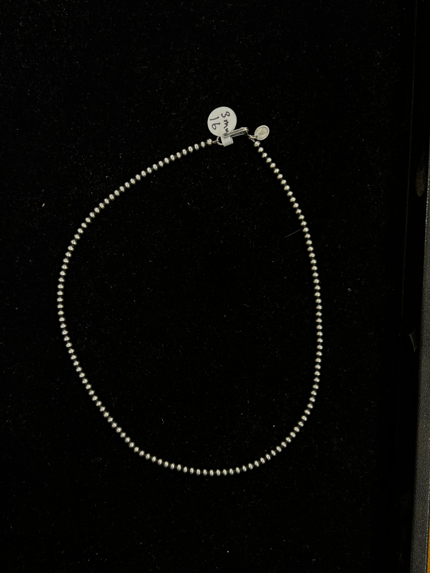 3 mm 16" Navajo Pearl Necklace