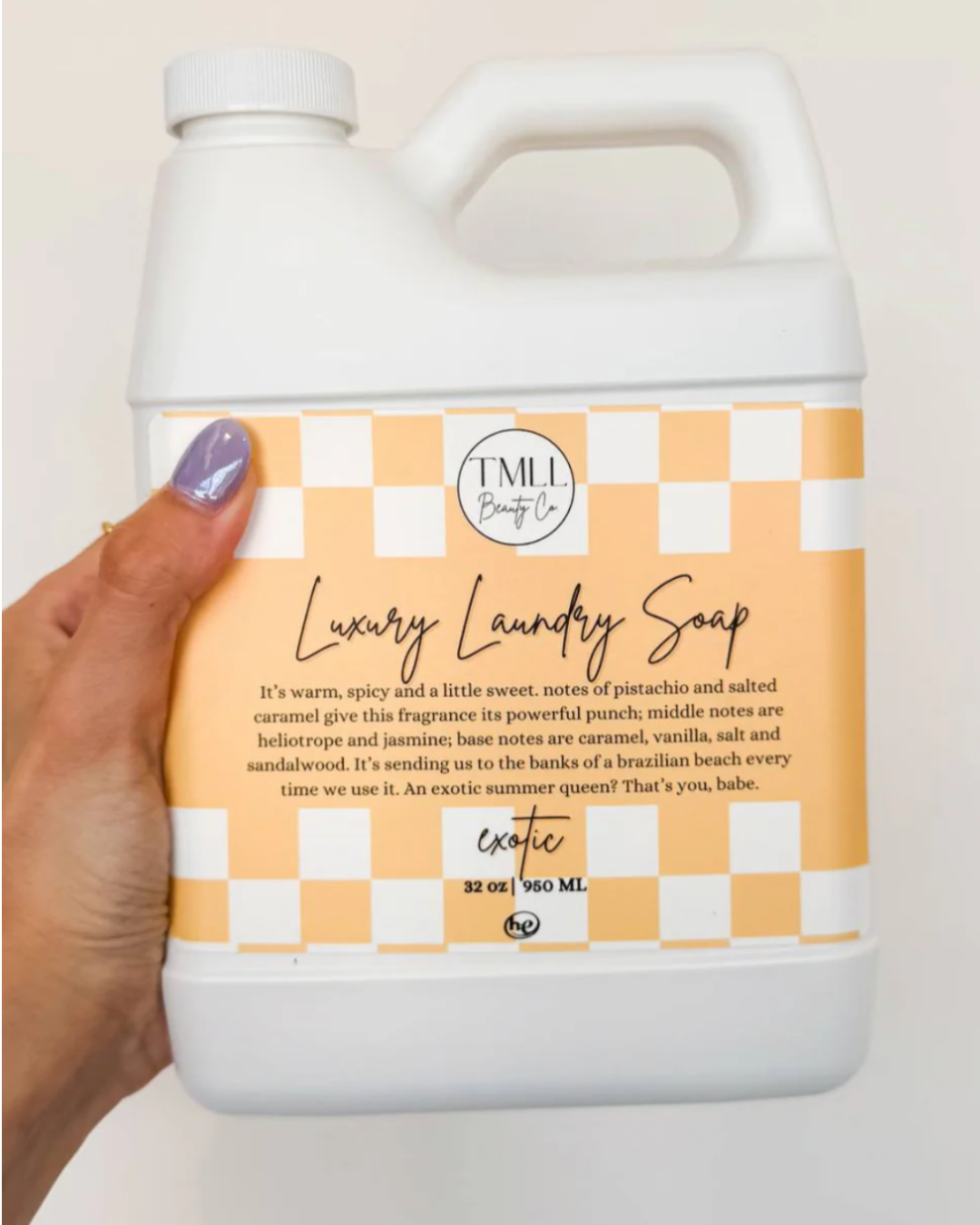 32 oz Luxury Laundry Soap by TMLL Beauty Co.