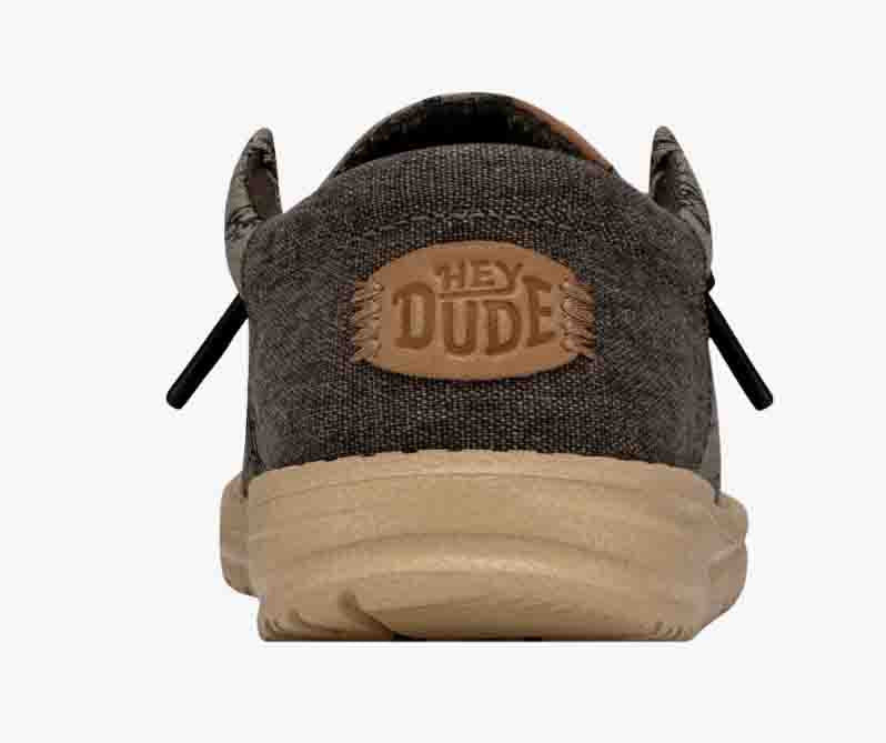 Wally Toddler Desert in Olive by Hey Dude
