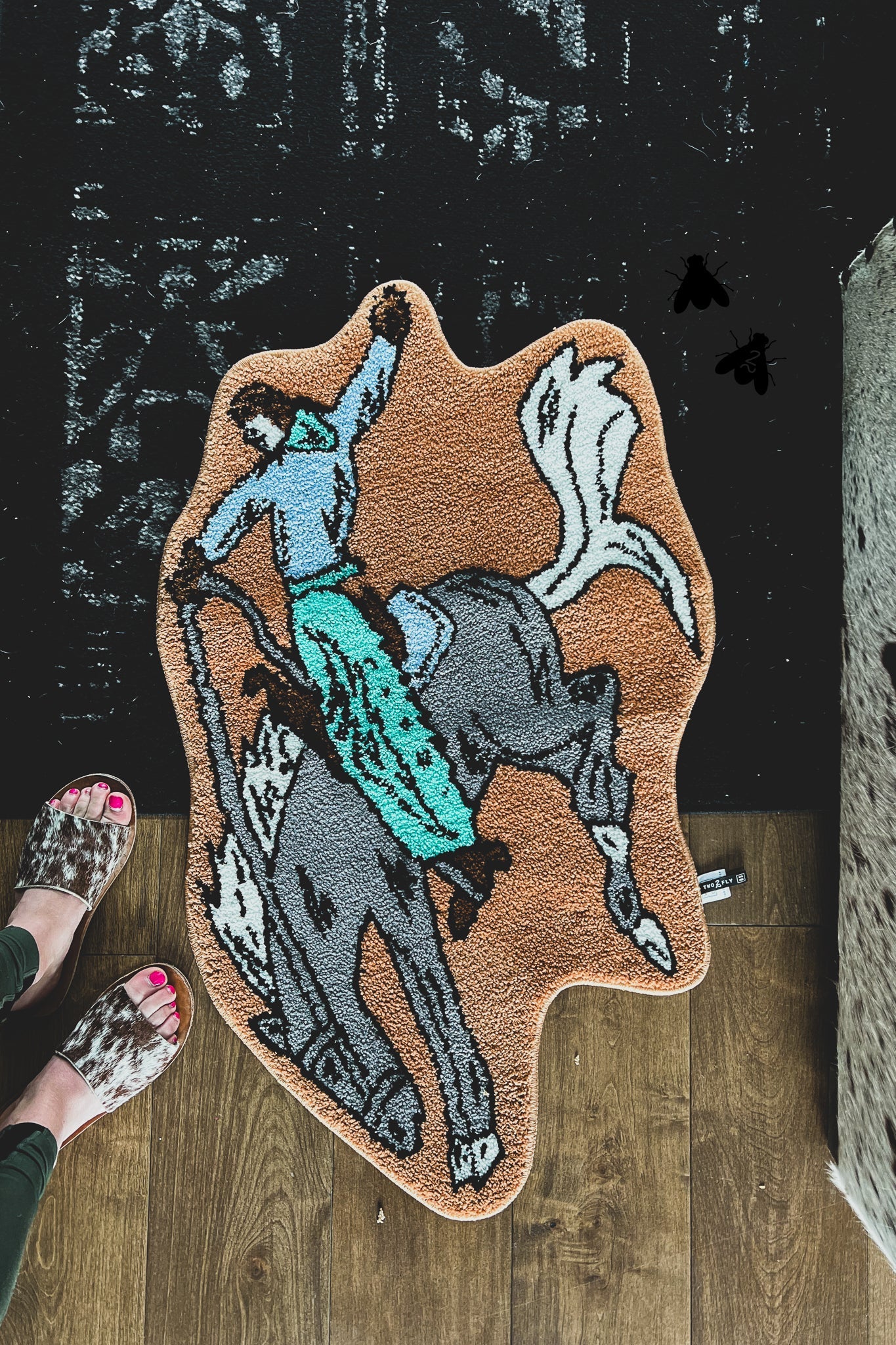 Rodeo Rug in Bronc Buster by 2 Fly Co
