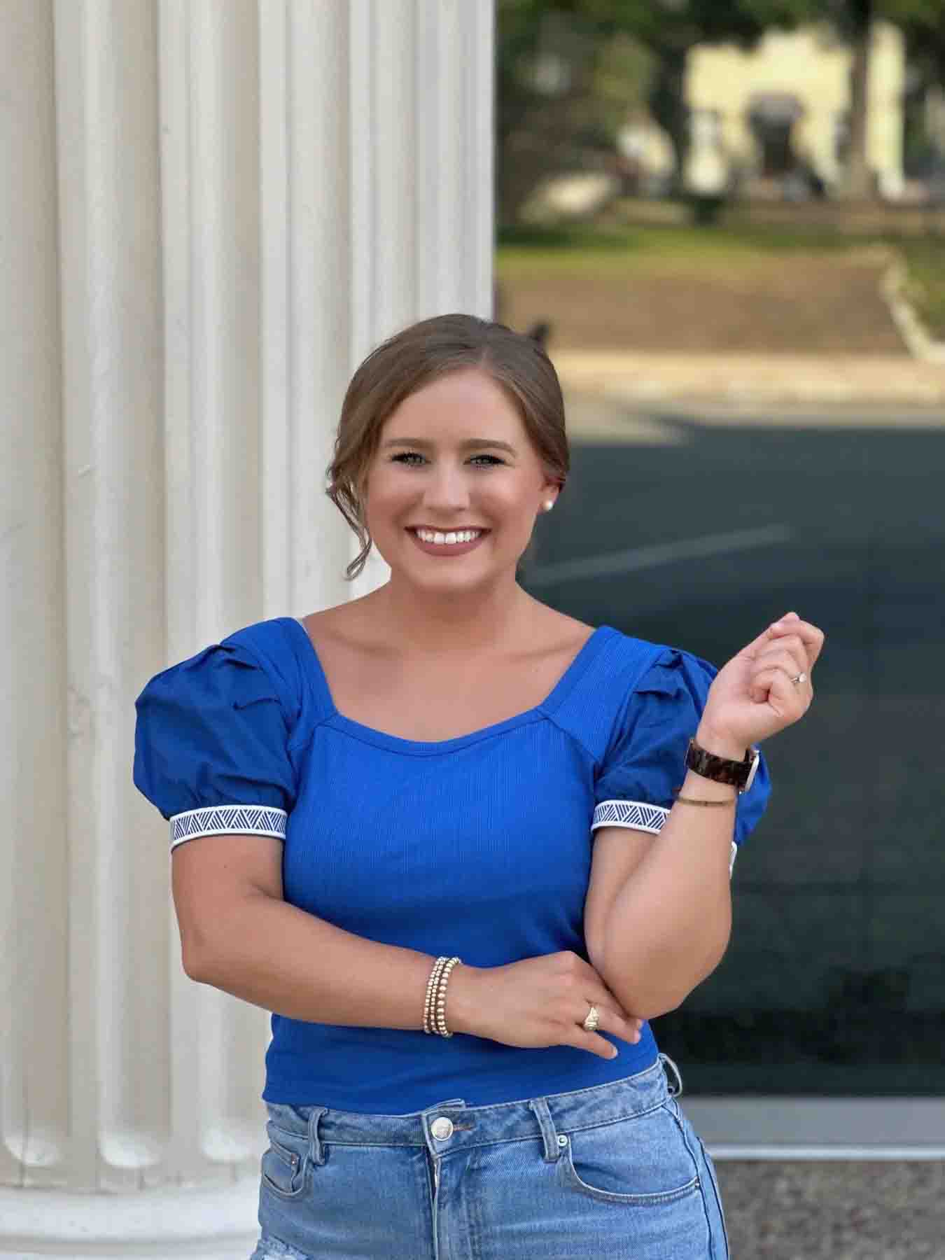 Wrenlee Fitted Mid Top by Washco Apparel