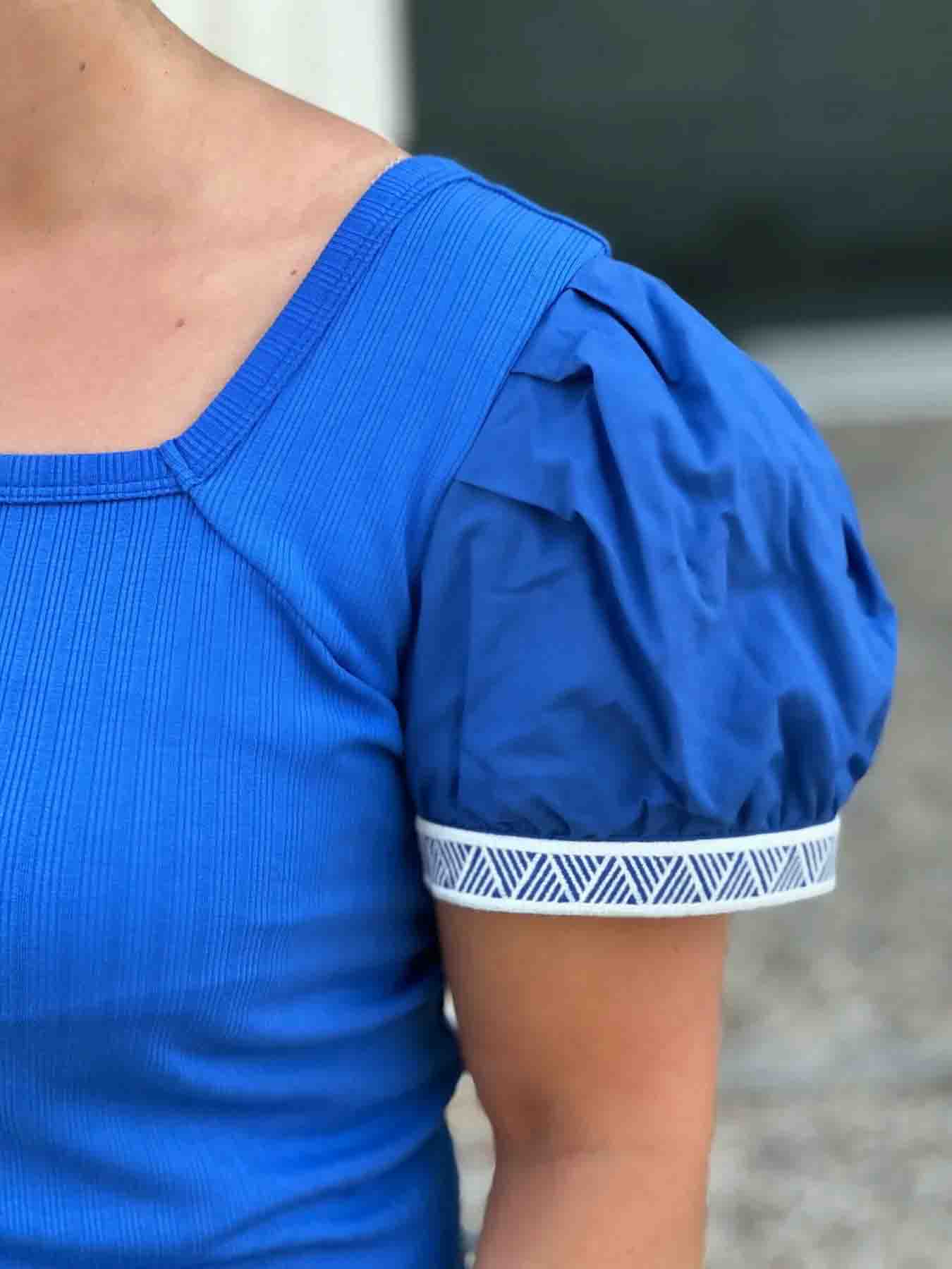 Wrenlee Fitted Mid Top by Washco Apparel