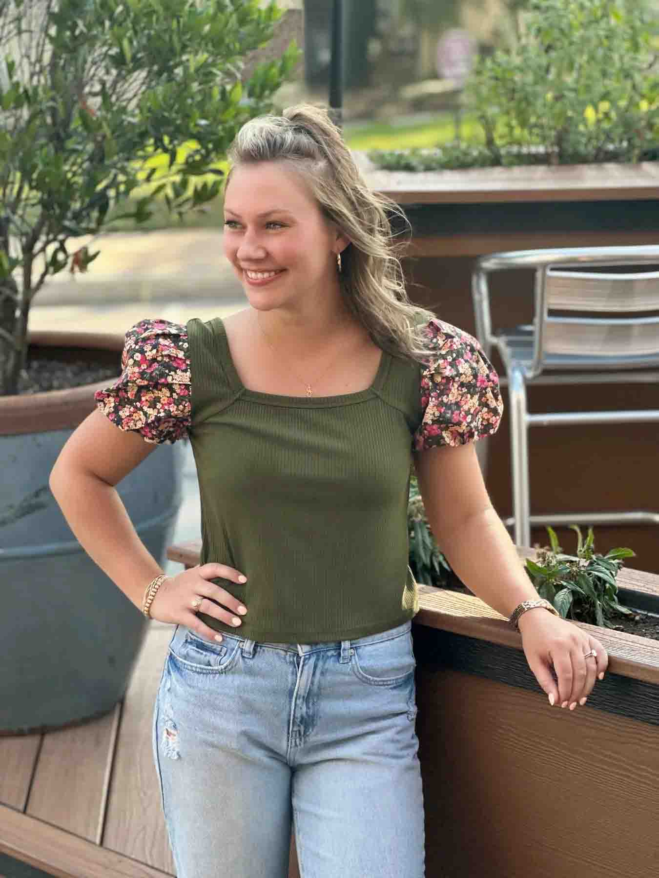 Hazel Mid Crop Top by Washco Apparel