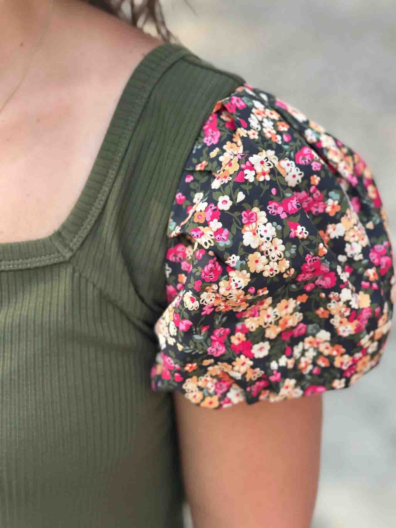 Hazel Mid Crop Top by Washco Apparel